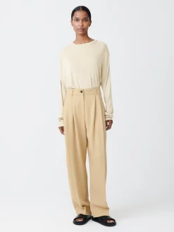 New Studio Nicholson Acuna Viscose Pant Sand