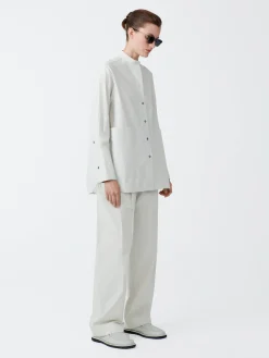 Sale Studio Nicholson Acuna Cotton Pant Ice