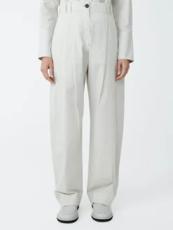 Sale Studio Nicholson Acuna Cotton Pant Ice