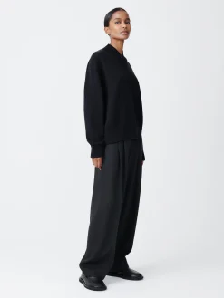 Clearance Studio Nicholson Acuna Viscose Pant Darkest Navy