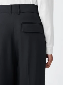 Clearance Studio Nicholson Acuna Viscose Pant Darkest Navy