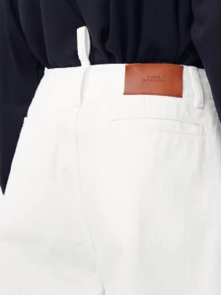Outlet Studio Nicholson Akerman Denim Pant Parchment