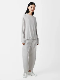 Outlet Studio Nicholson Akerman Denim Pant Bone Grey