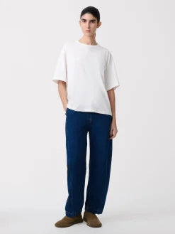 Clearance Studio Nicholson Akerman Washed Denim Pant Indigo