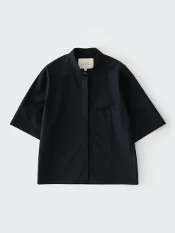 New Studio Nicholson Annick Shirt Darkest Navy