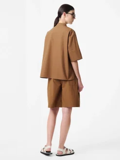 Clearance Studio Nicholson Annick Shirt Almond