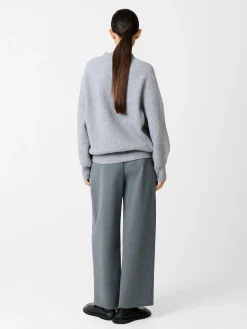 Online Studio Nicholson Ansell Viscose Pant Grey Marl