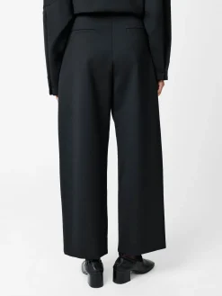 Sale Studio Nicholson Ansell Viscose Pant Black