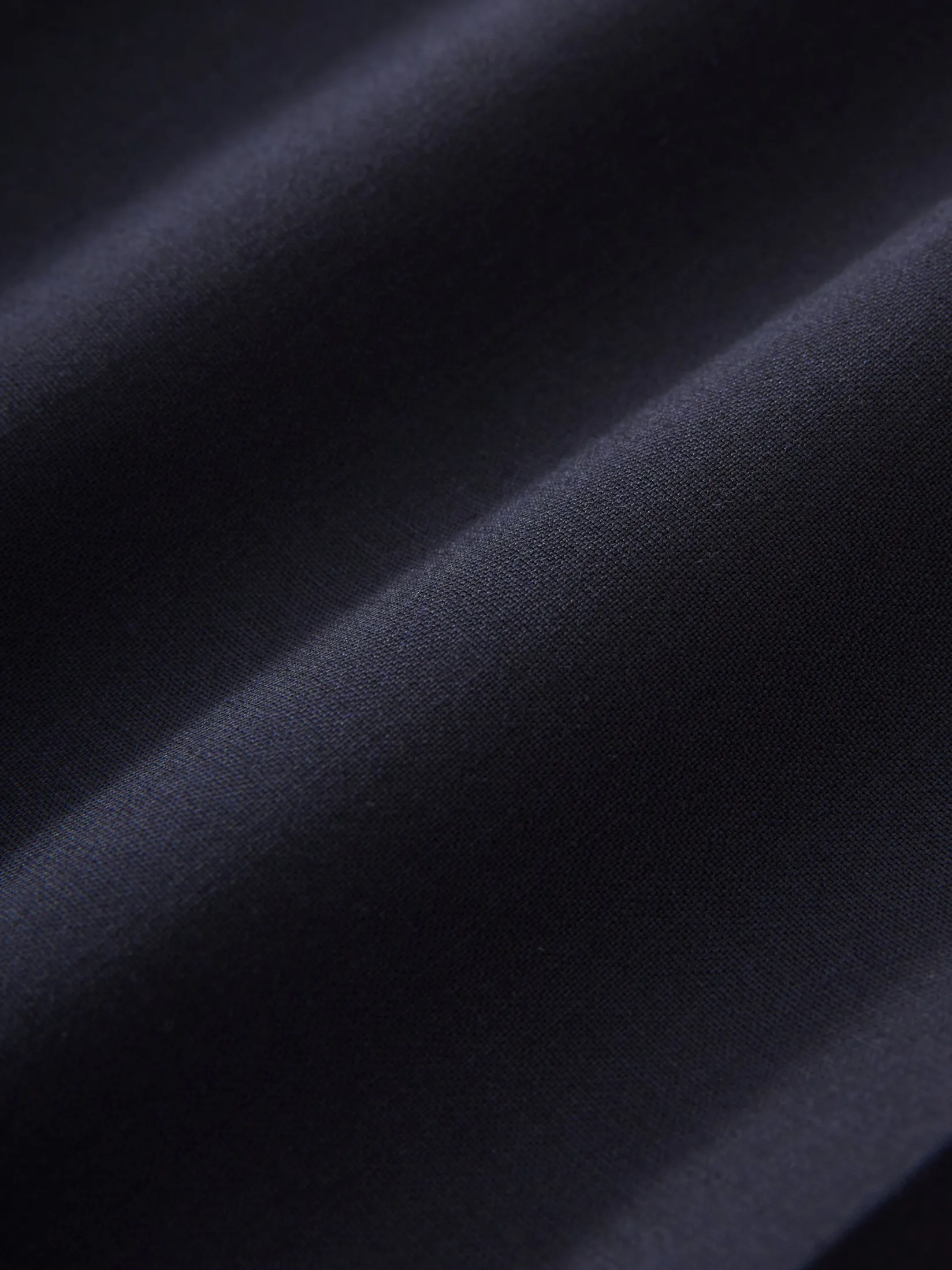 New Studio Nicholson Baier Tropical Wool Pant Darkest Navy