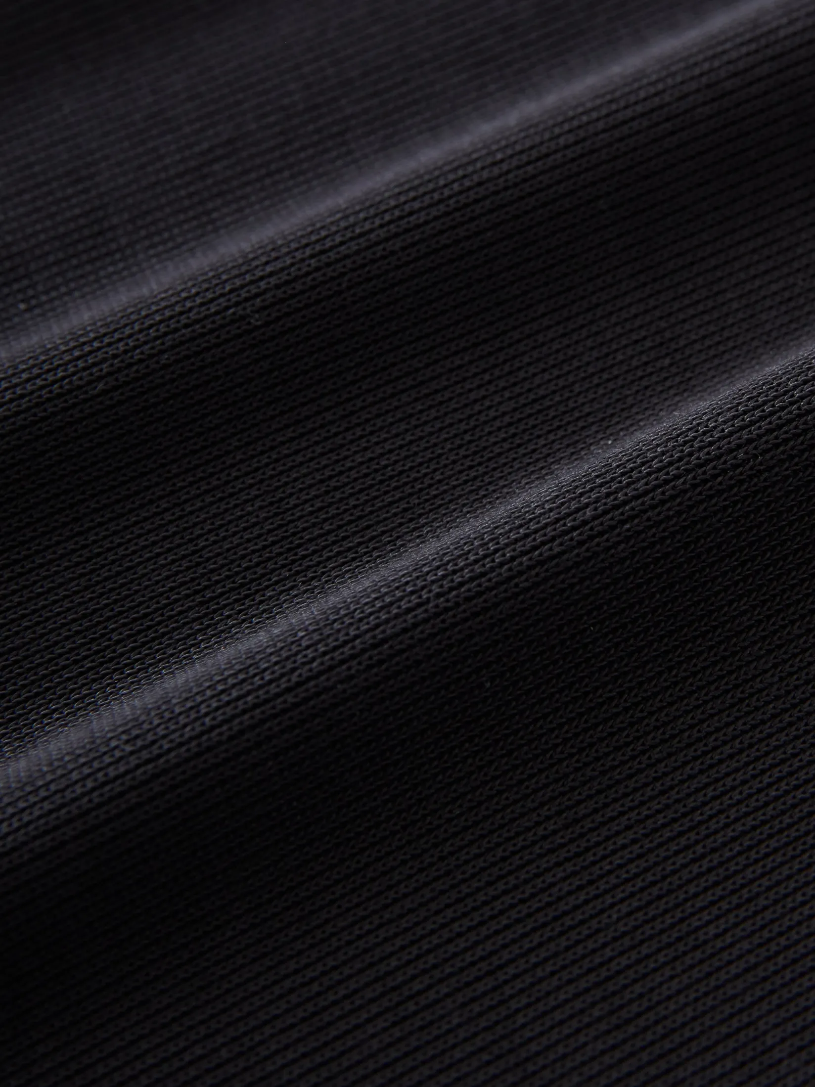 New Studio Nicholson Banner Jersey Dress Darkest Navy
