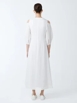 Discount Studio Nicholson Barr Twill Dress Parchment