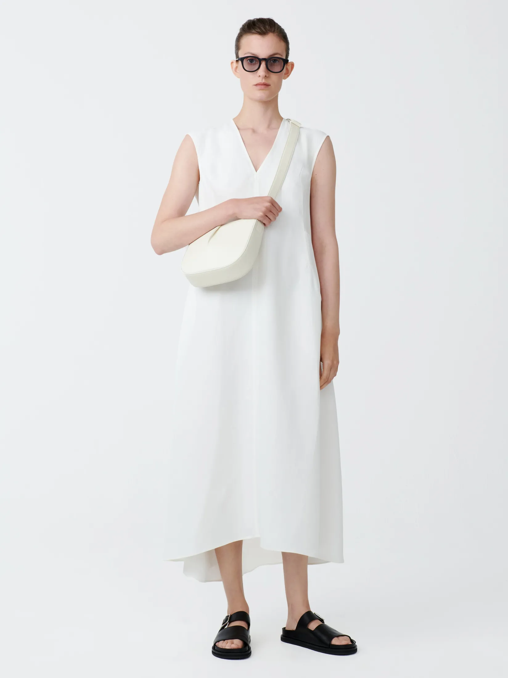 Hot Studio Nicholson Beck Dress Parchment