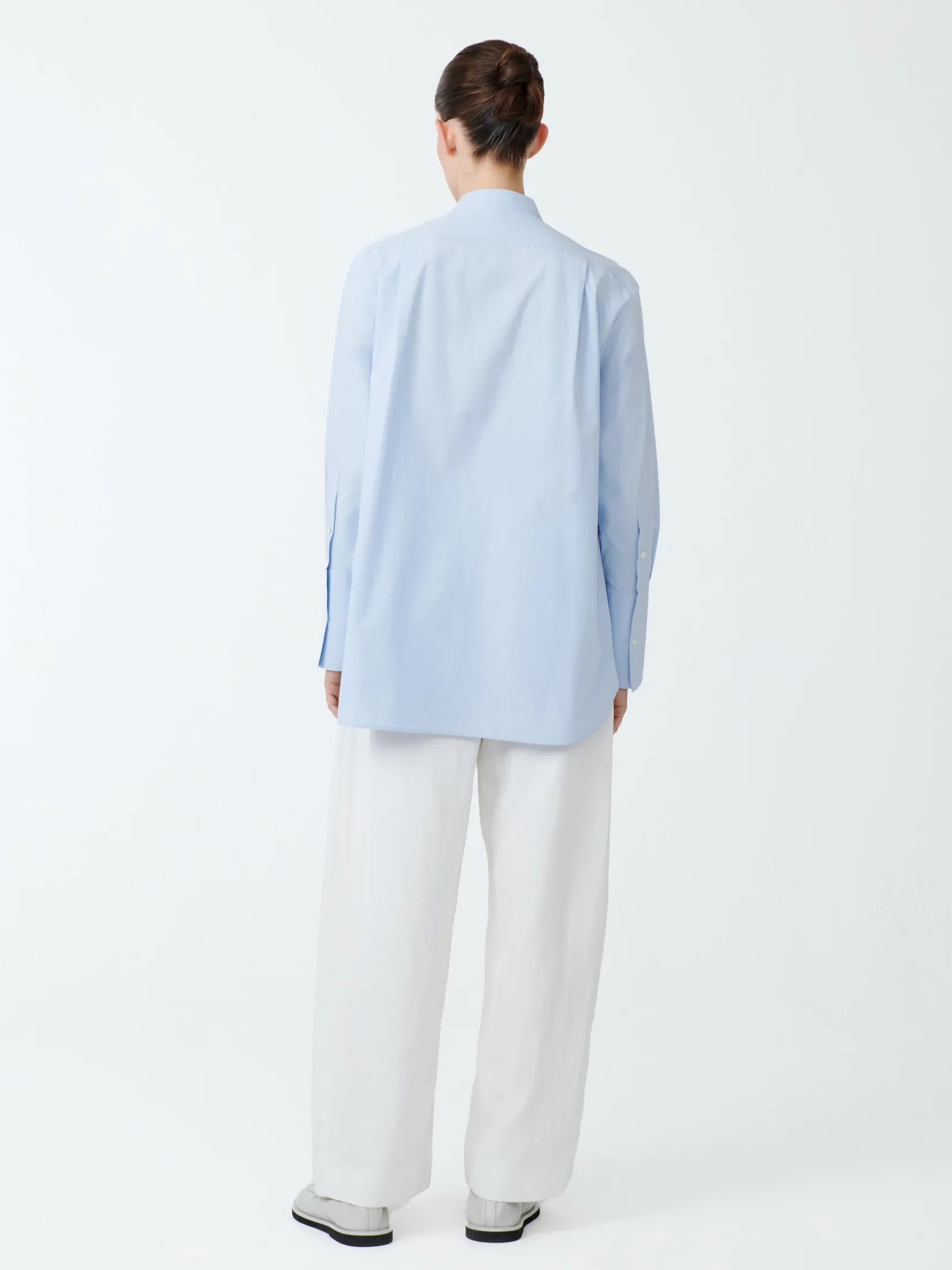 Clearance Studio Nicholson Beek Shirt Sky Blue