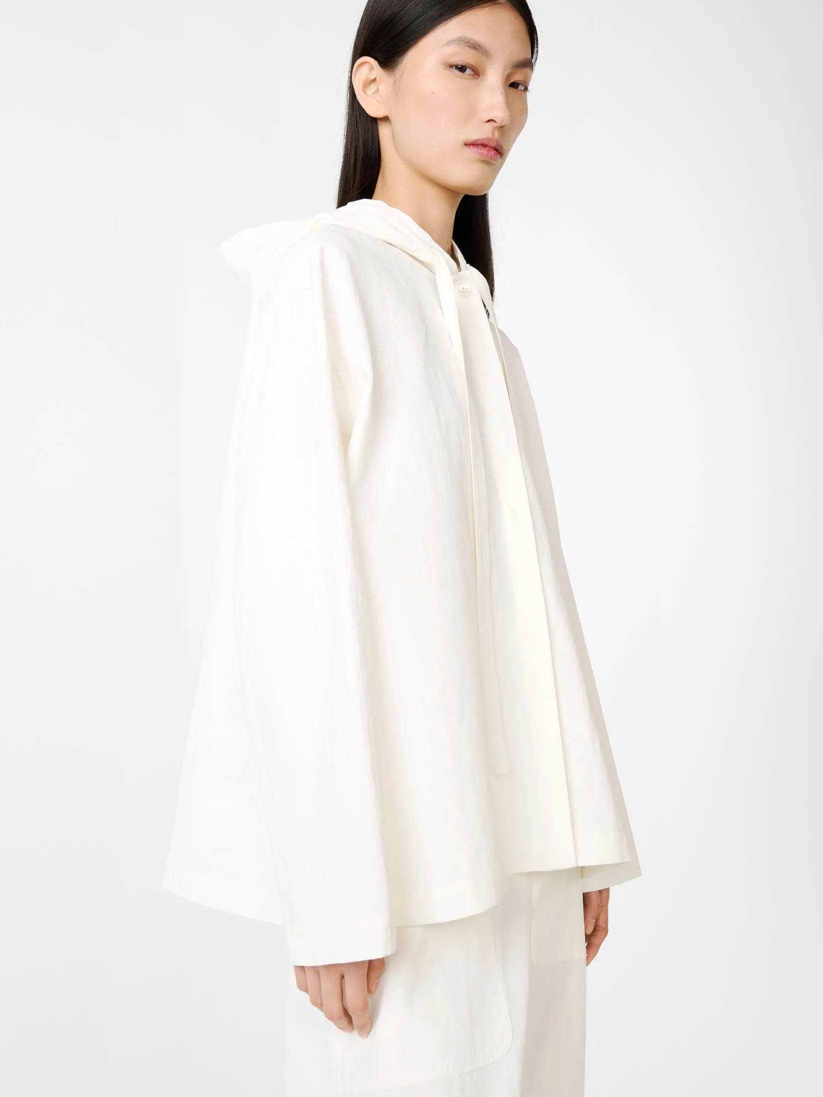 New Studio Nicholson Belleri Linen Jacket Milk
