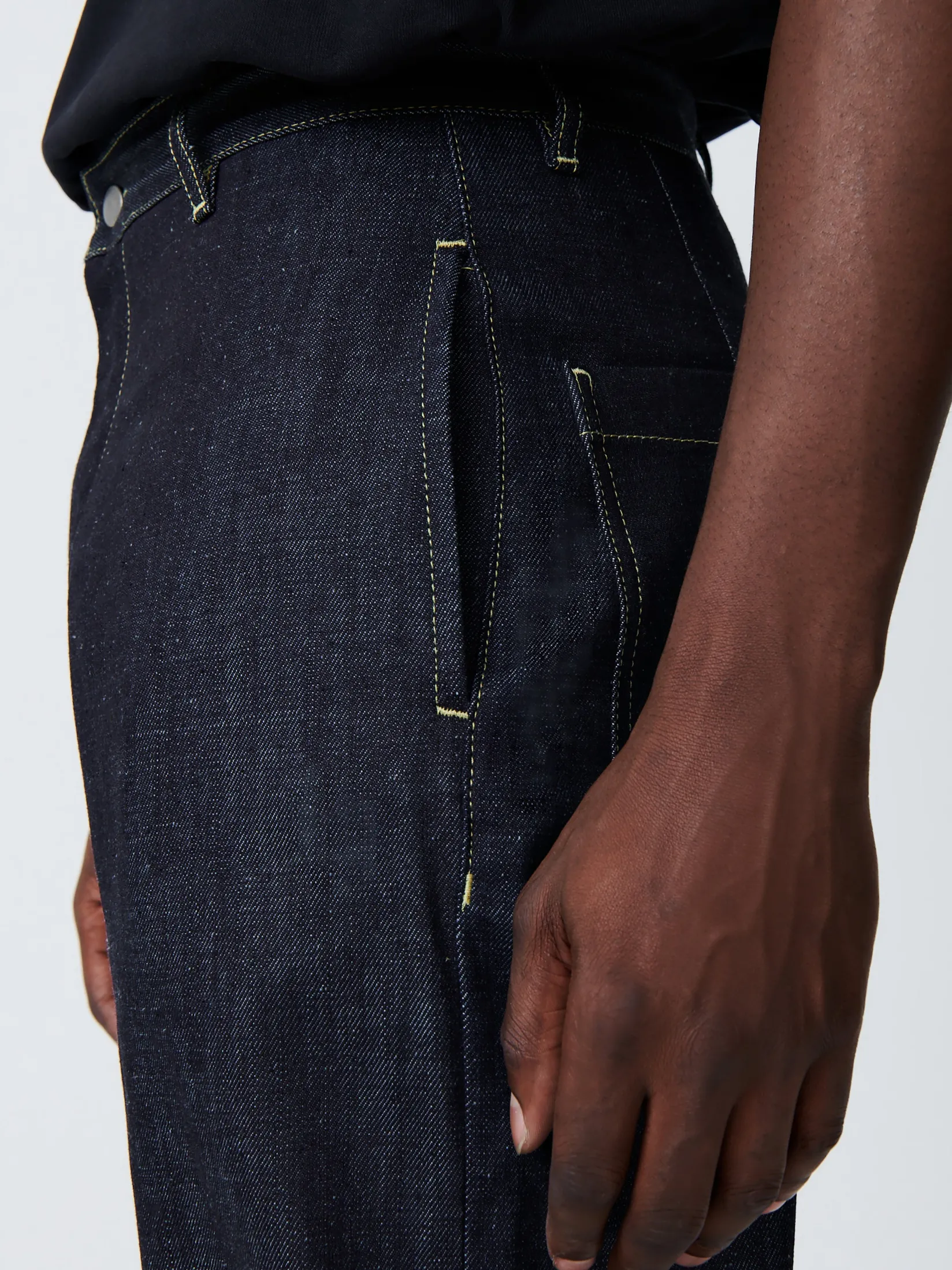 Best Studio Nicholson Bill Denim Pant Indigo