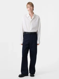Outlet Studio Nicholson Bosworth Twill Pant Darkest Navy