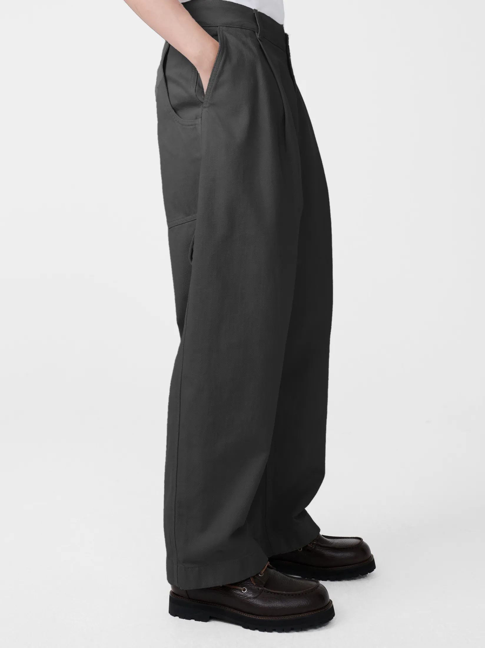 Outlet Studio Nicholson Bridges Denim Pant Tarmac Grey