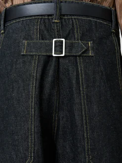 Sale Studio Nicholson Bridges Italian Denim Pant Black
