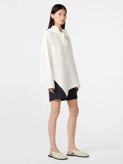 Best Studio Nicholson Bute Linen Top Parchment