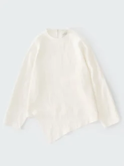 Best Studio Nicholson Bute Linen Top Parchment