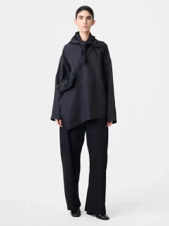 Sale Studio Nicholson Bute Linen Top Darkest Navy