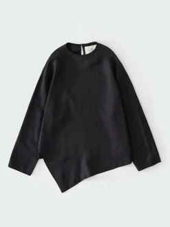 Sale Studio Nicholson Bute Linen Top Darkest Navy