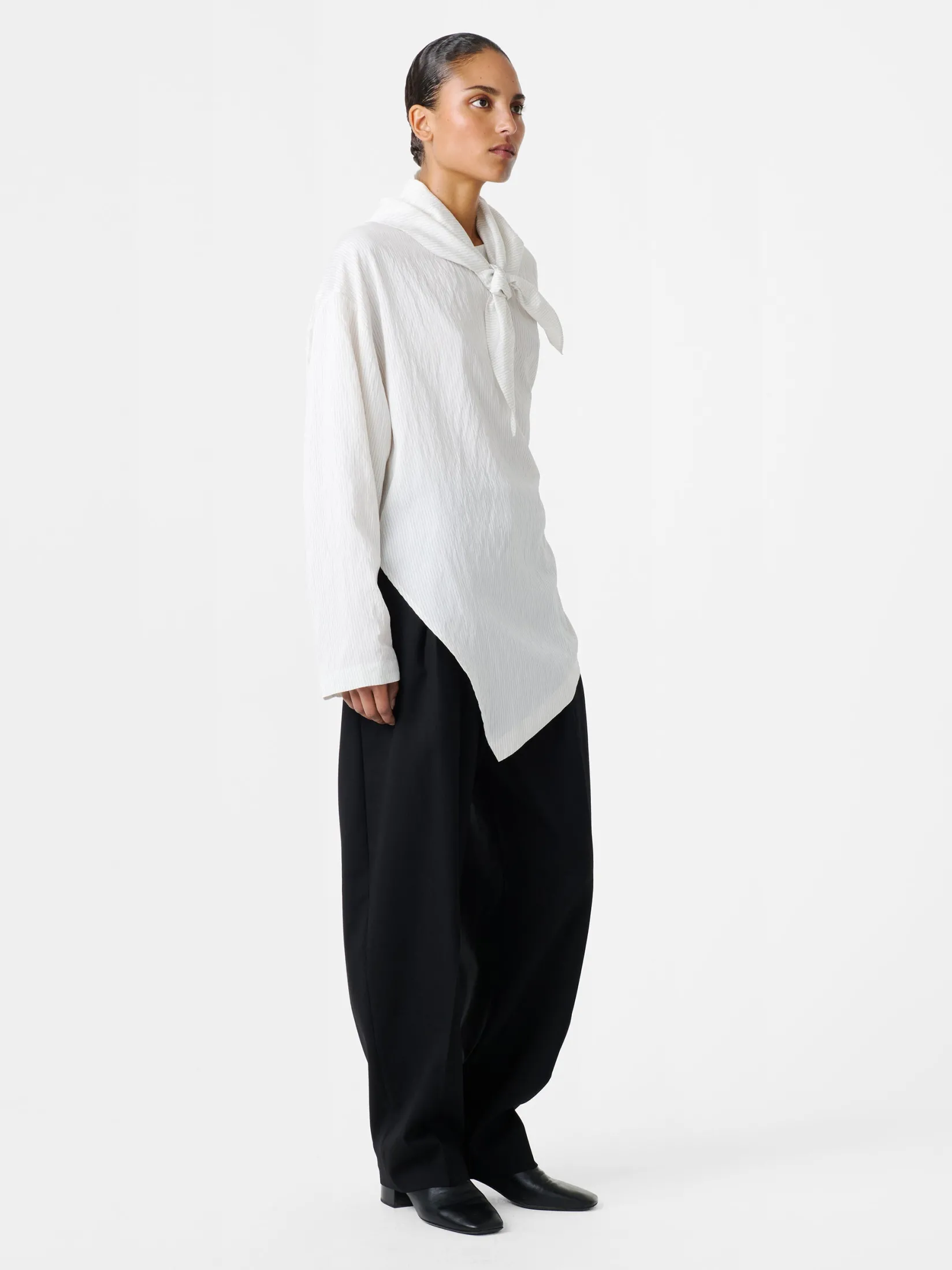 Outlet Studio Nicholson Bute Stripe Top Black / White Stripe