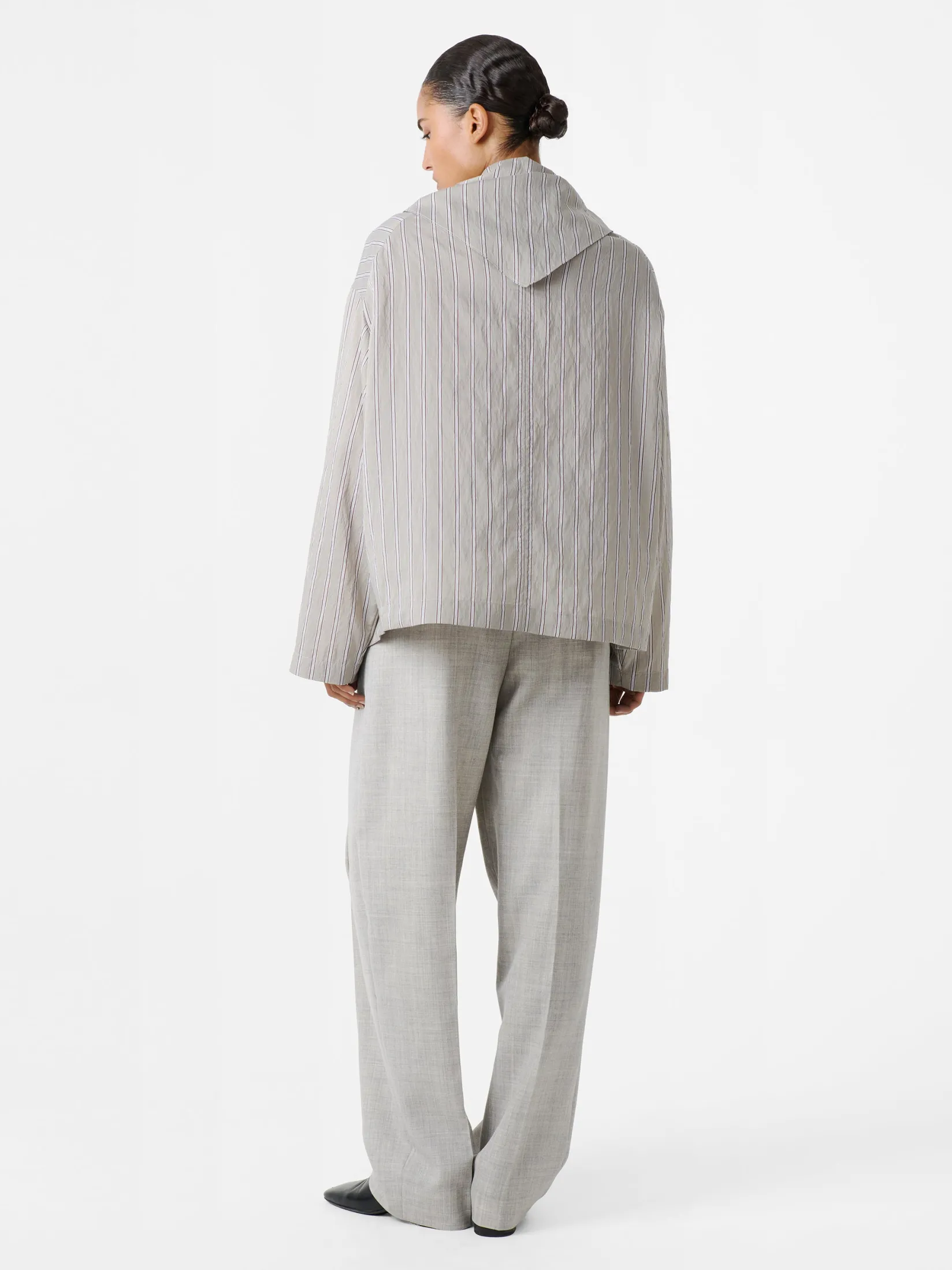 Fashion Studio Nicholson Bute Top Putty Stripe