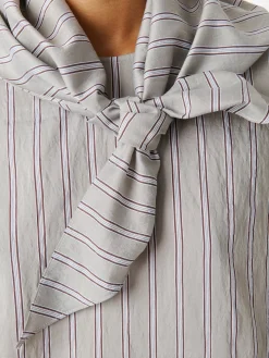 Fashion Studio Nicholson Bute Top Putty Stripe