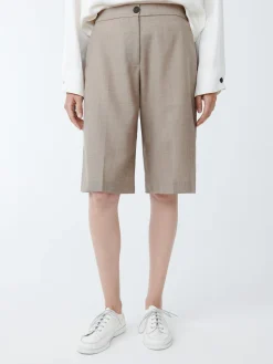 New Studio Nicholson Cabra Tropical Wool Short Straw Melange