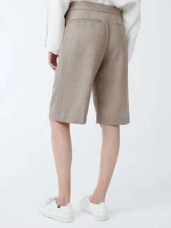 New Studio Nicholson Cabra Tropical Wool Short Straw Melange