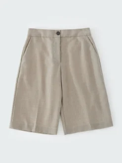 New Studio Nicholson Cabra Tropical Wool Short Straw Melange