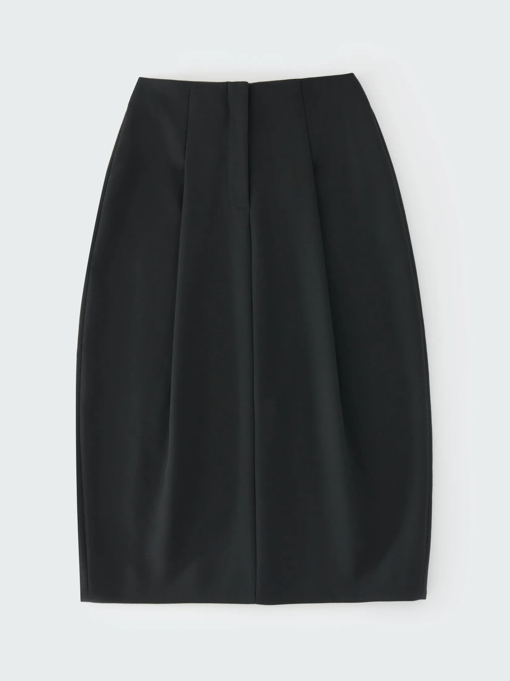 Clearance Studio Nicholson Carson Viscose Skirt Black