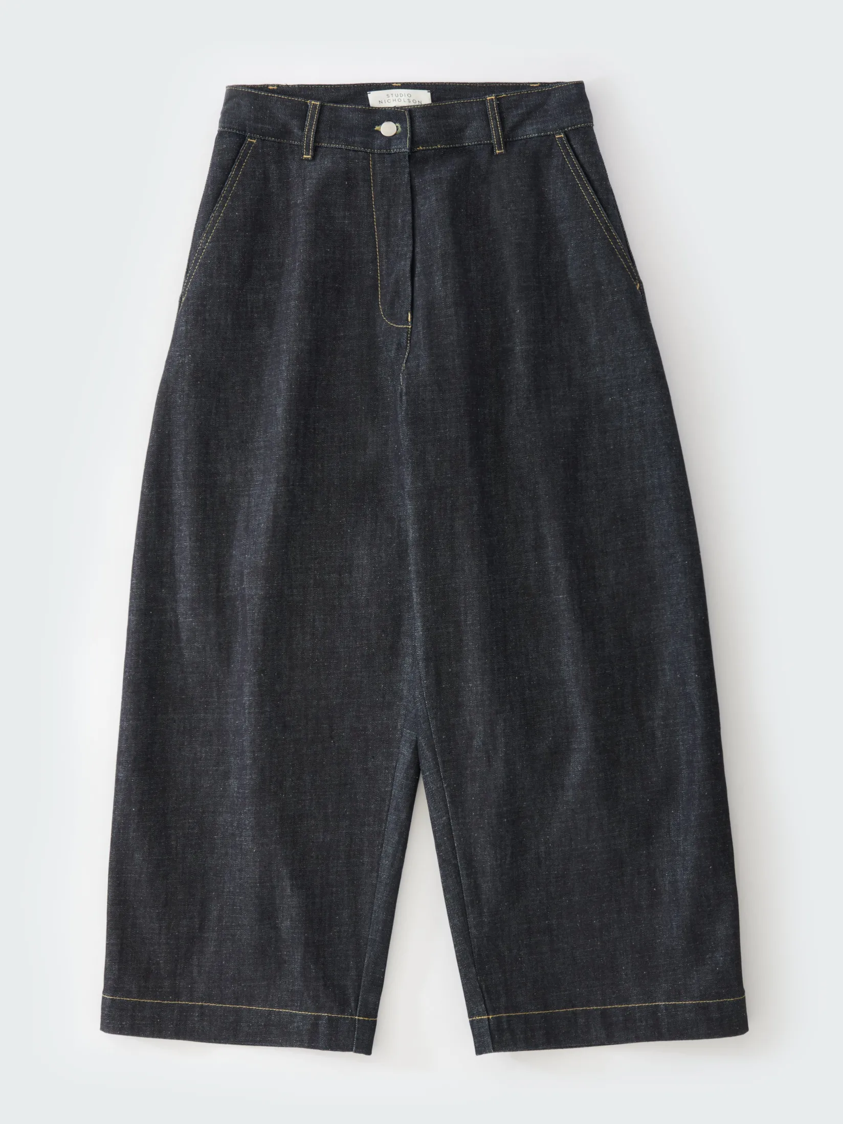Best Studio Nicholson Chalco Denim Pant Raw Indigo