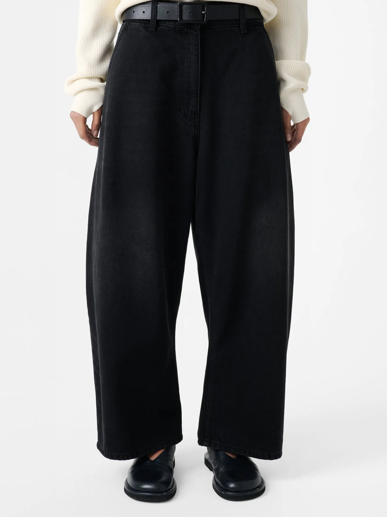 Hot Studio Nicholson Chalco Denim Pant Washed Black