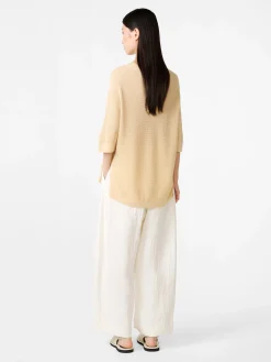 Best Studio Nicholson Chalco Linen Pant Parchment