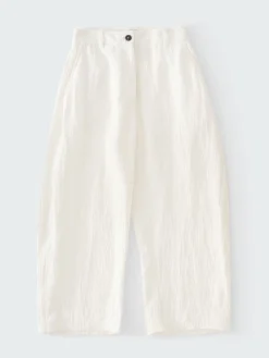 Best Studio Nicholson Chalco Linen Pant Parchment