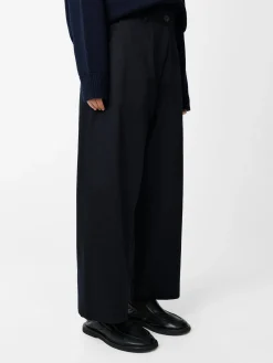 Clearance Studio Nicholson Chalco Twill Pant Darkest Navy