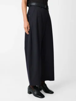 Hot Studio Nicholson Chalco Wool Pant Darkest Navy