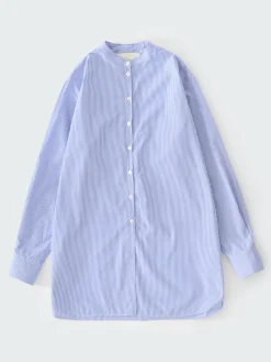 Clearance Studio Nicholson Cici Banker Stripe Shirt Blue / White