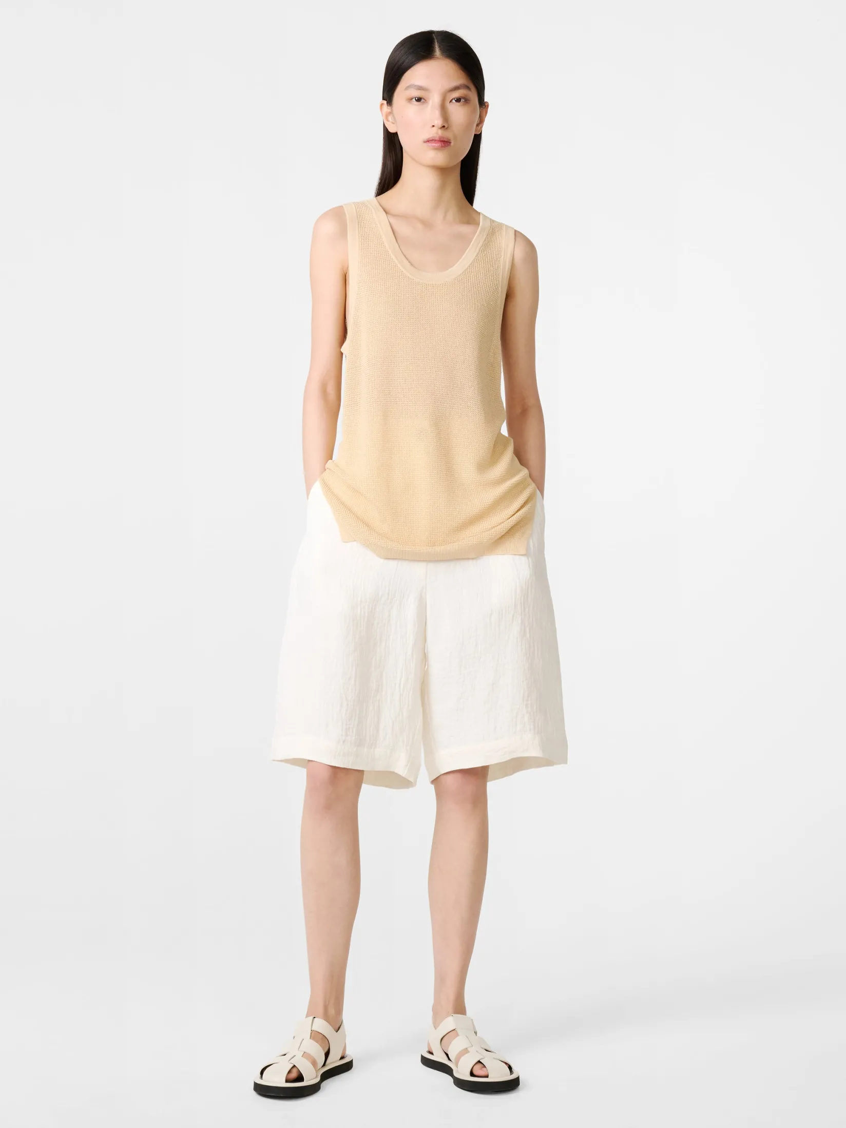 New Studio Nicholson Cilla Top Raffia