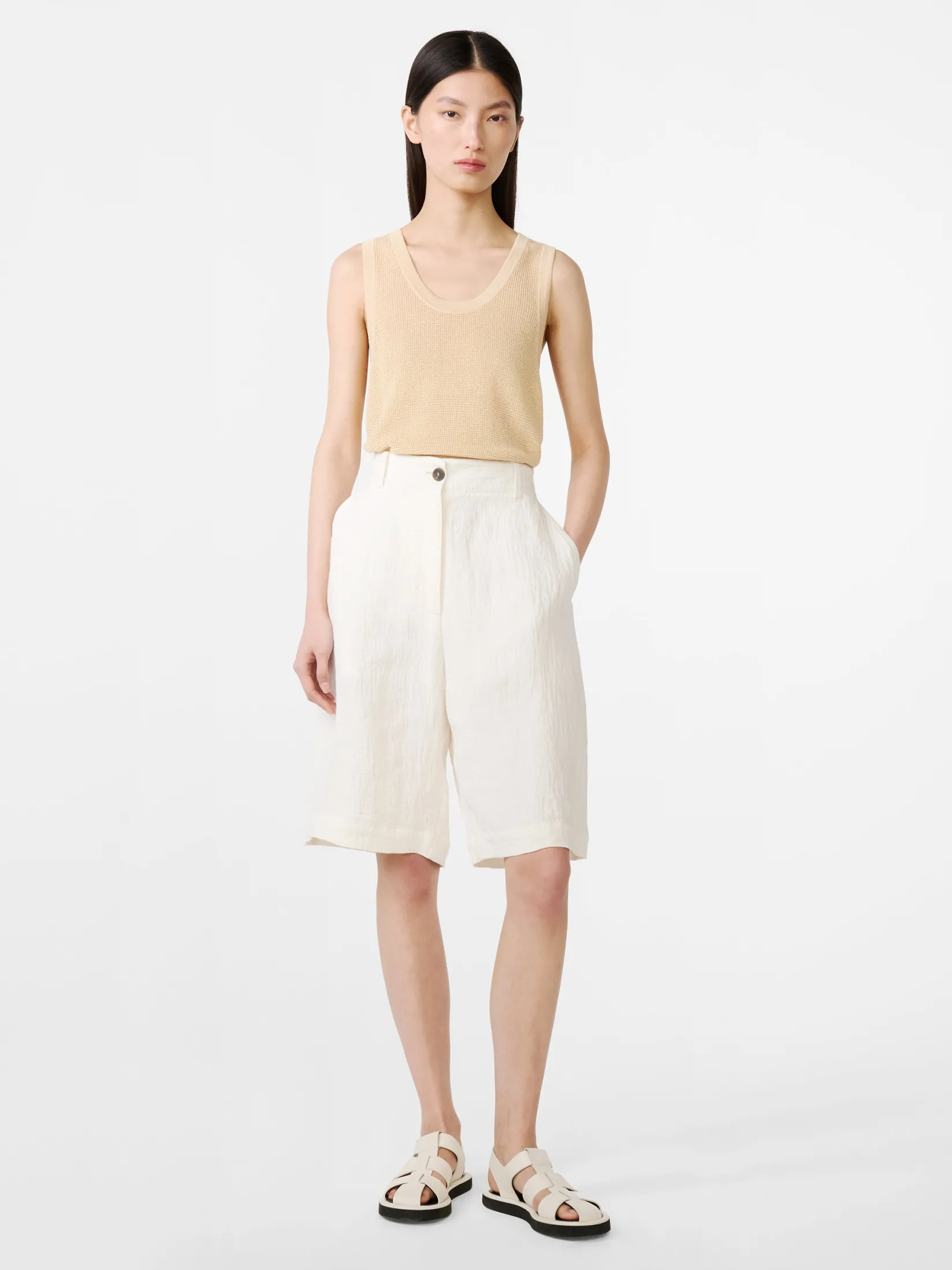 New Studio Nicholson Cilla Top Raffia