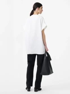 Clearance Studio Nicholson Circe Linen Top Parchment