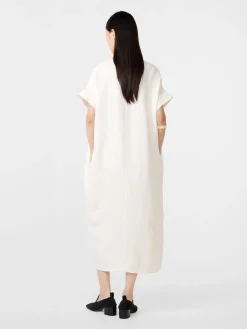 Best Studio Nicholson Cley Linen Dress Parchment