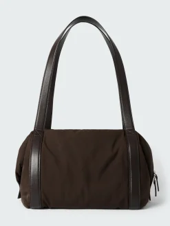 Fashion Studio Nicholson Club Tote Bag Cocoa
