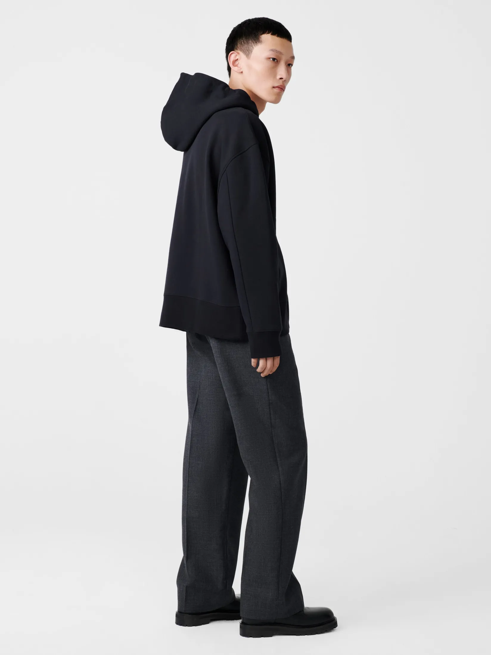 New Studio Nicholson Cova Jersey Darkest Navy
