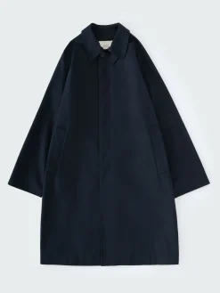 New Studio Nicholson Crowe Coat Darkest Navy