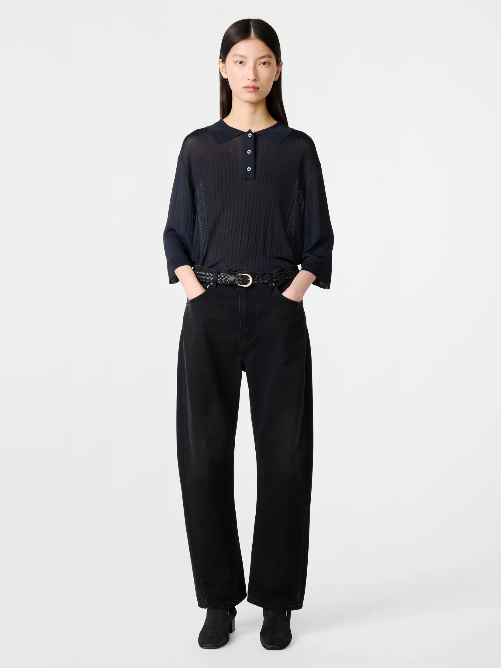 Fashion Studio Nicholson Denjo Denim Pant Washed Black
