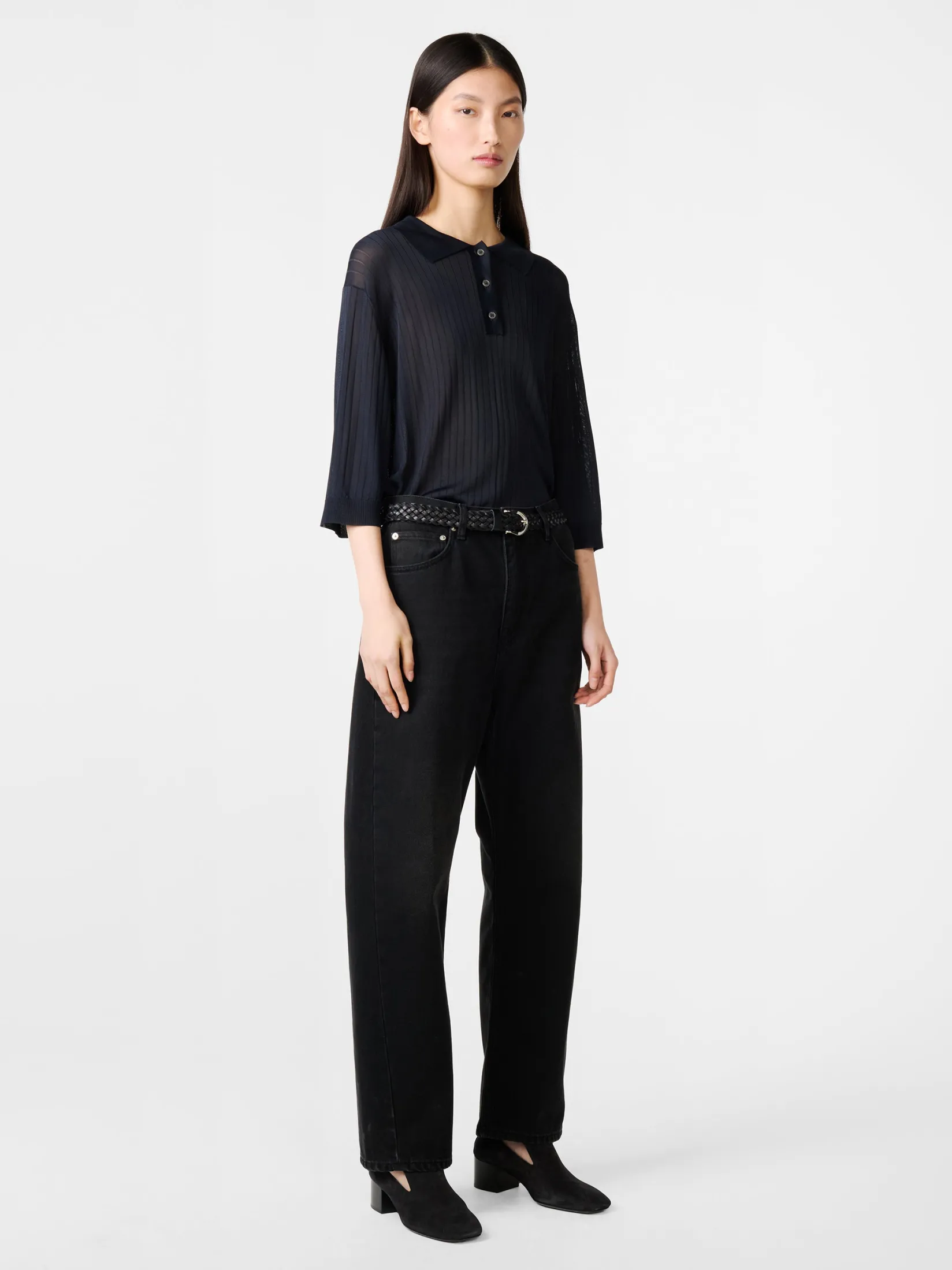 Fashion Studio Nicholson Denjo Denim Pant Washed Black
