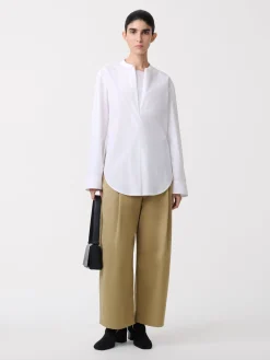 Discount Studio Nicholson Dordoni Volume Pant Tan